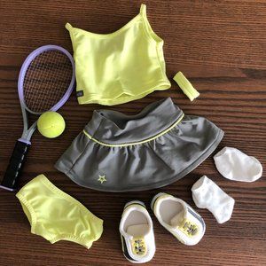 American Girl Doll Clothing - Tennis Outfit